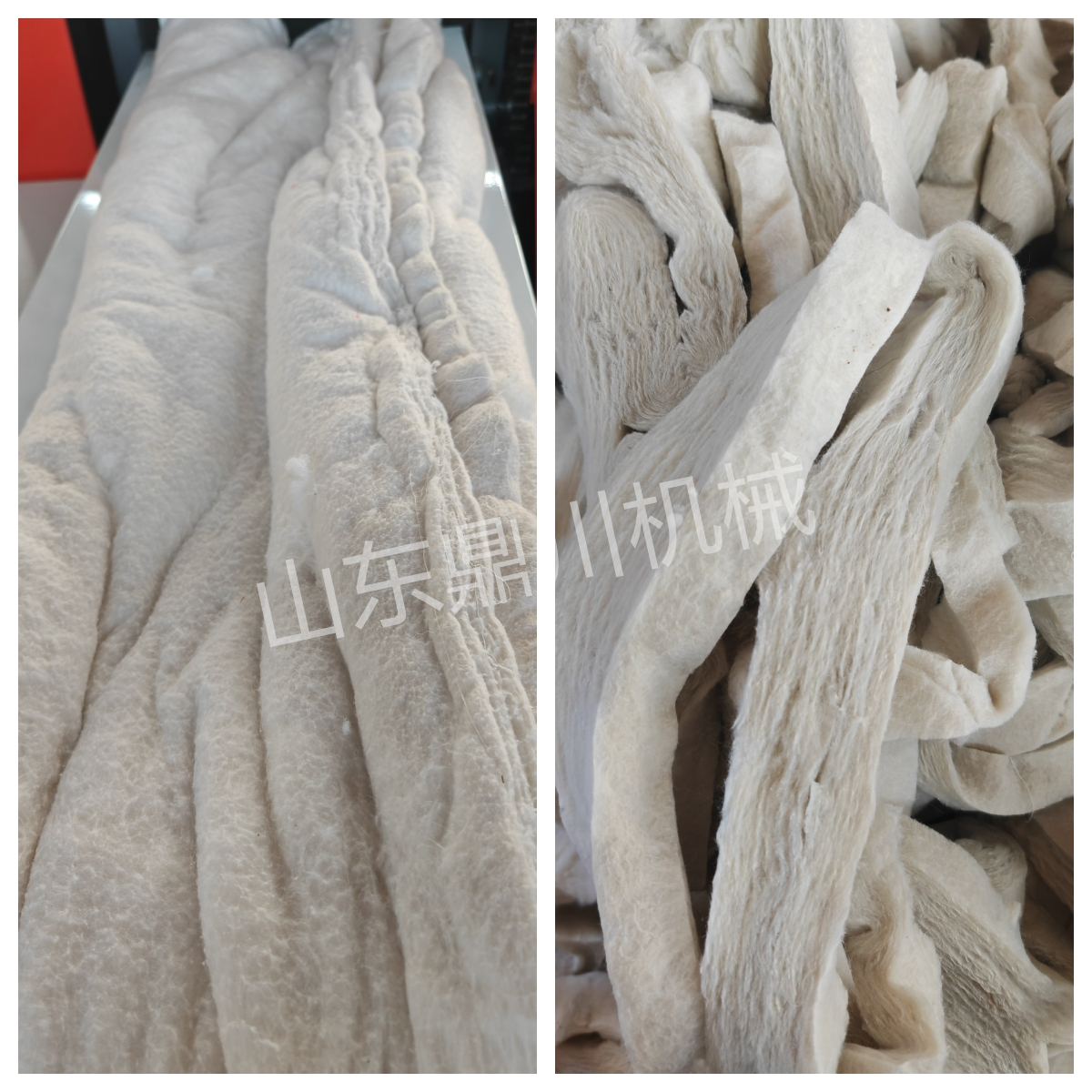 棉花被芯剪切效果