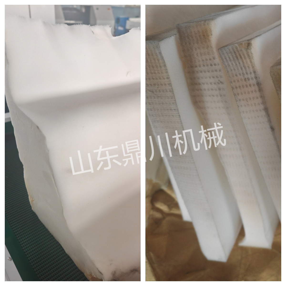 异性海绵分片效果