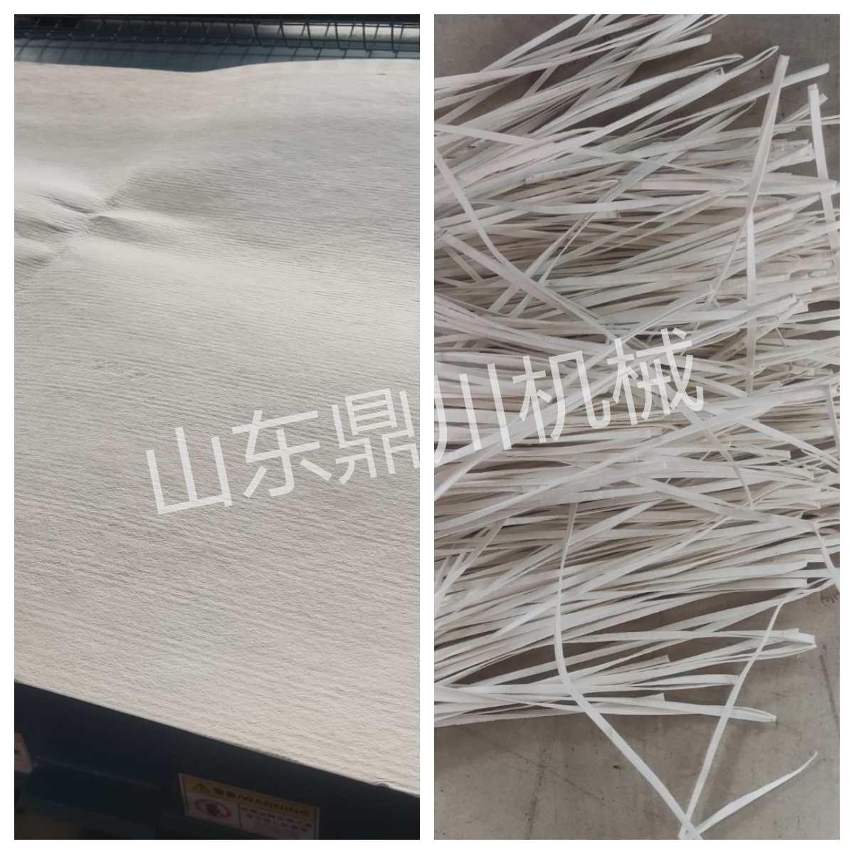 木浆纸板切条效果