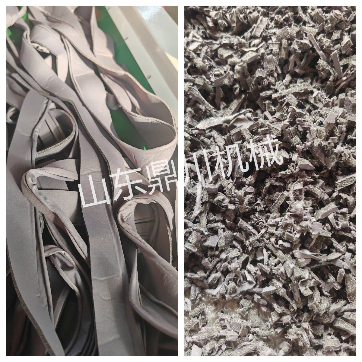 带布海绵破碎效果